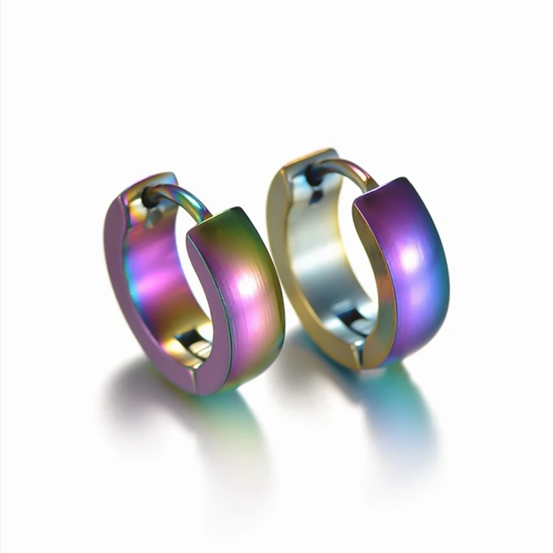 Хит модные для мужчин и женщин в стиле панк серебро золото черный синий цвет