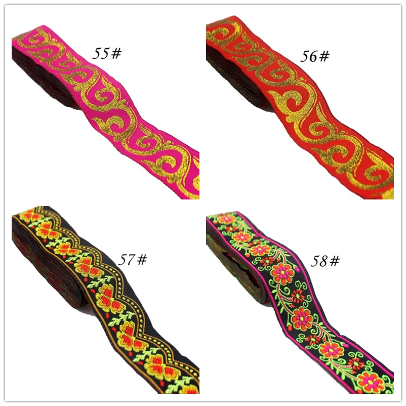 5 ярдов/шт. ширина 3 см кружевная ткань корсажная лента ремешок с национальной