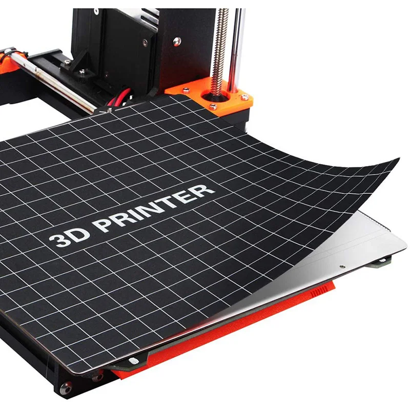 

235X235mm 3D сборки с печатной поверхностью радиатор наклейка для платформы принт кровать лента лист для Creality Ender-3 3D принтер