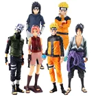 Экшн-фигурка из ПВХ, Наруто, шипудэн, аниме, Саске, Какаси, Харуно, Сакура, коллекционная мультяшная модель, игрушки, куклы, 25-28 см