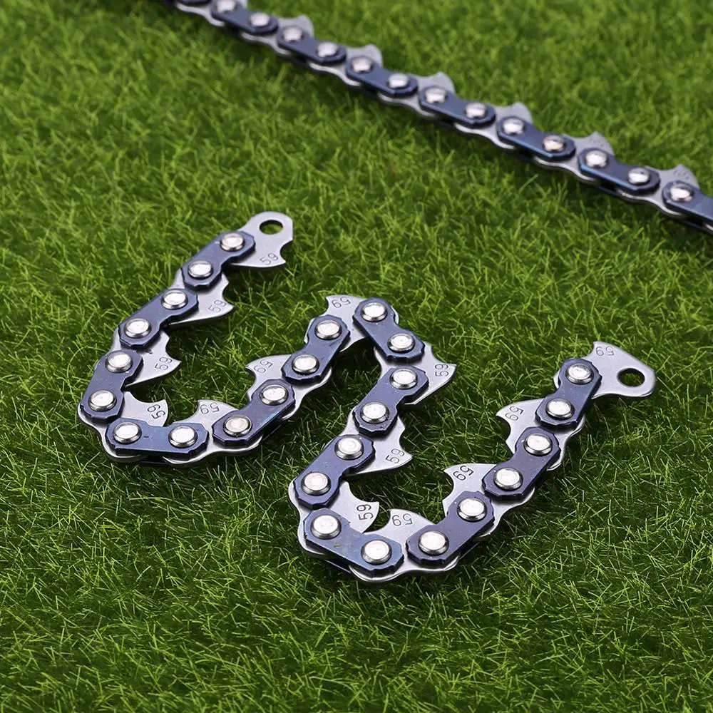 

2 pcs 14'' Chainsaw Chain Blade Wood Cutting Chainsaw Parts 50-52 Drive Links 3/8 Pitch Chainsaw Saw Mill Chain