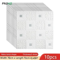 3d stereo wall stickers diy wallpaper ceiling panel roof decor self adhesive waterproof living room decoration tv background