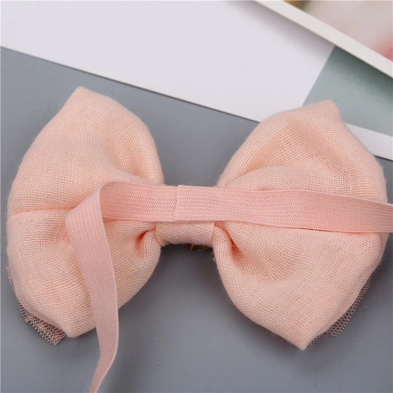 Детская эластичная повязка на голову с бантом | одежда и обувь