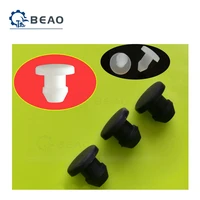 10pcs silicone rubber snap on plugs hole caps high temperature seal stopper dustproof gasket conical plug shockproof rubber pad