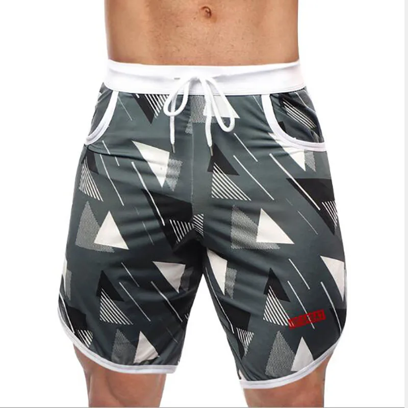

Mens gyms cotton shorts Run jogging sports Fitness bodybuilding Sweatpants male profession workout training Brand short pants