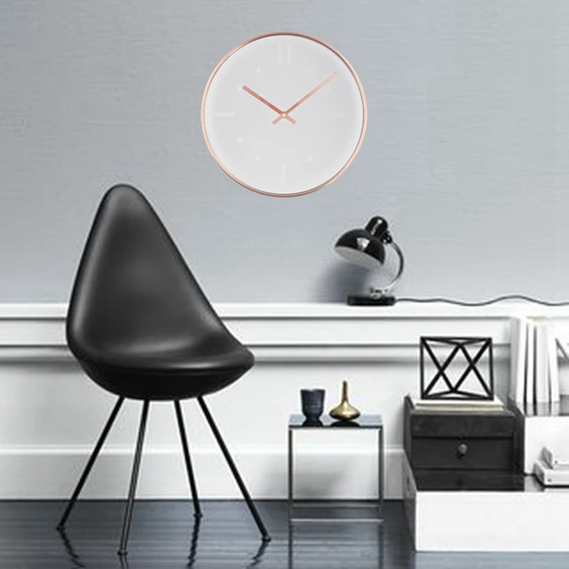 

Digital Clock Hanging,Modern Silent Wall Clock Arrivals Round Wall Clocks Vintage Quartz Clocks for Living Room