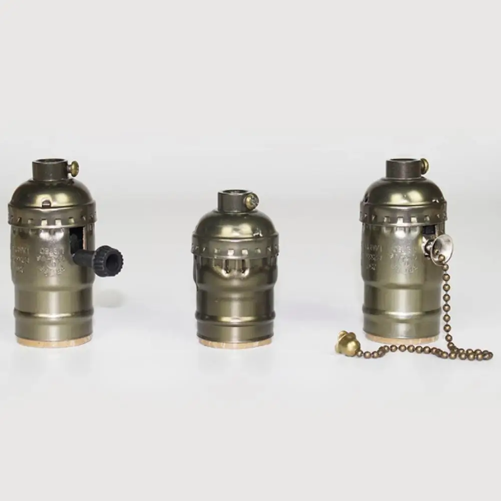 

E26 Metal Lamp Holder Metal Shell And Inner Core 747cm Stable Safe Accessories Home Supplies Durable Materials Lighting A Y2Q1