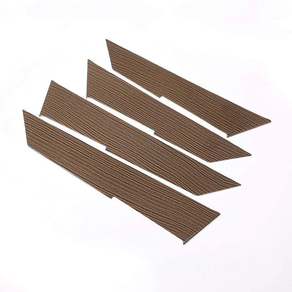 ABS Plastic Car Interior Door Handle Panel Cover Trim For Land Rover Range Velar 2017 2018 Sands Wood Grain | Автомобили и