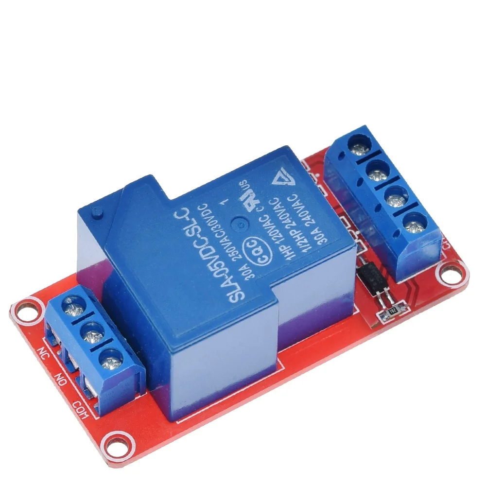 Завеса 5V 30A двусторонней изоляции релейный модуль высокой/Низкий уровень