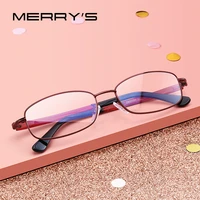 merrys design menwomen alloy glasses frame myopia prescription eyeglasses optical frame s2264