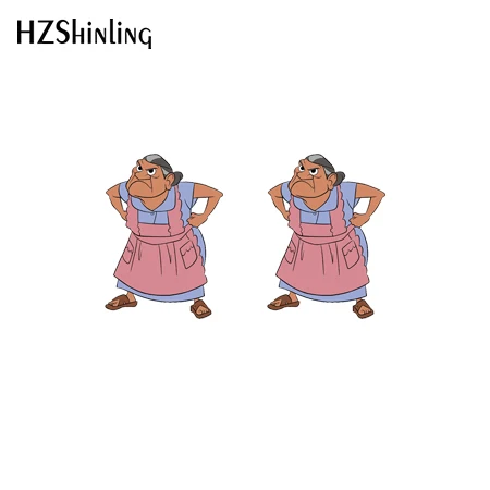 Coco Cartoon Pattern Acrylic Stud Earrings Resin Epoxy Ear Jewelry | Украшения и аксессуары