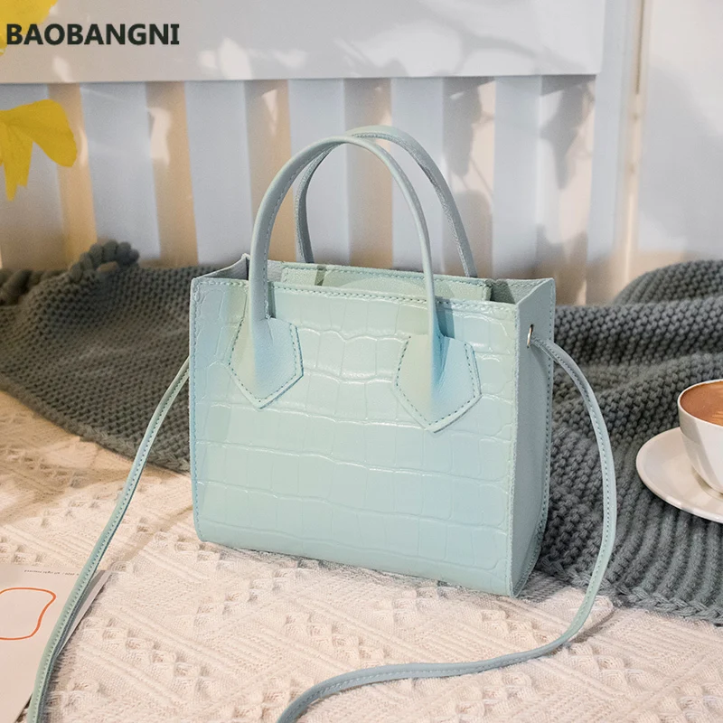 

Stylish Bag for Ladies 2020 Fashion Trend Women Crocodile Pattern Crossbody Handbags Vintage Classic Solid Style Shoulder Bag