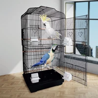 wire bird cage heightened large birdcage cover pet canary parrot home cage blackout luxury aviary canary parrot roller bird cage