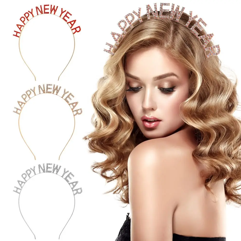 Обруч для волос Женский украшение на новый год милая корона принцессы тиара