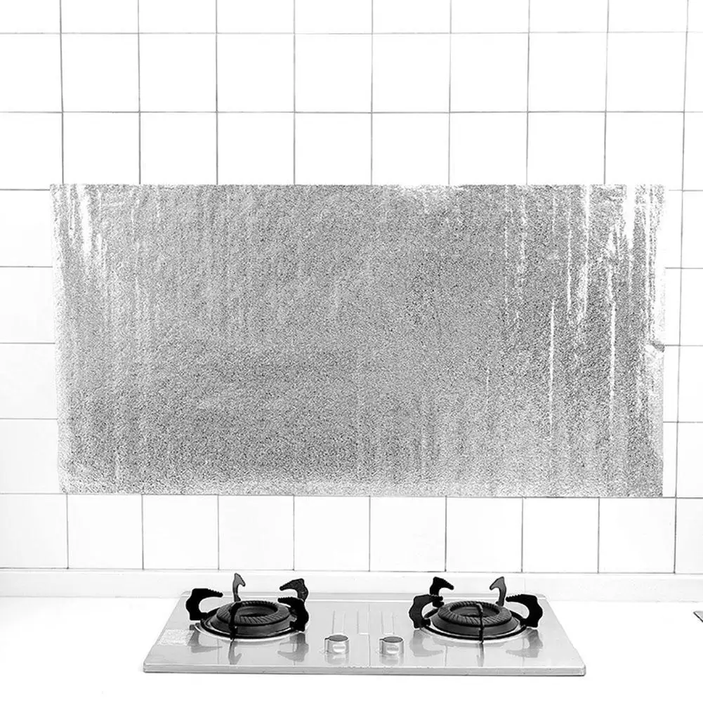 Кухня стены клей дома щитка самостоятельно Оловянная фольга маслостойкие