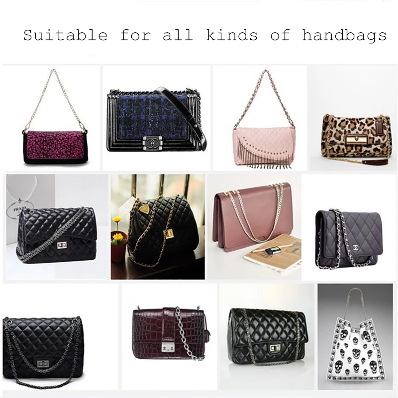 Цепочка для сумок из искусственной кожи 125 см с пряжкой | Багаж и сумки