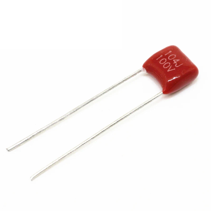 

20PCS 100V104J Pitch 5mm 100NF 0.1UF 100V 104 CBB Polypropylene film capacitor
