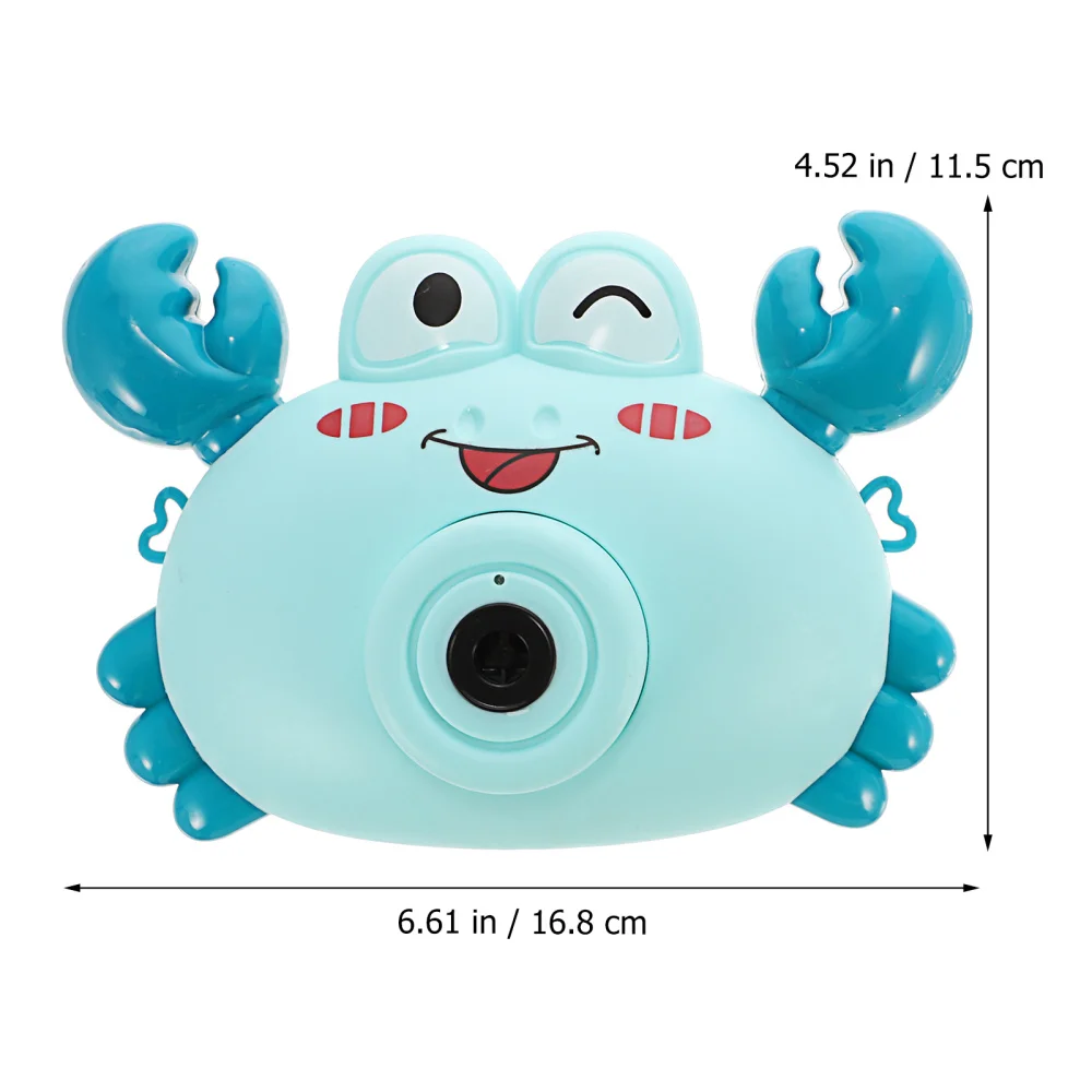 

Kids Bubble Blower with Creative Light and Cartoon Bubble Making