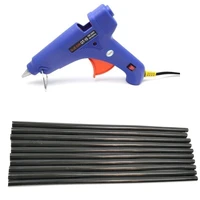 100w diy hot melt glue gun with 10 pcs glue sticks car charger glue gun repair heat gun for dent removal paintless dent repair
