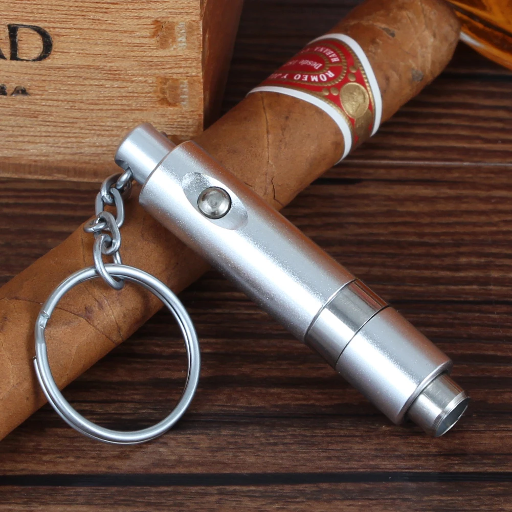 GALINER Карманный перфоратор для сигар из нержавеющей стали резак с брелком