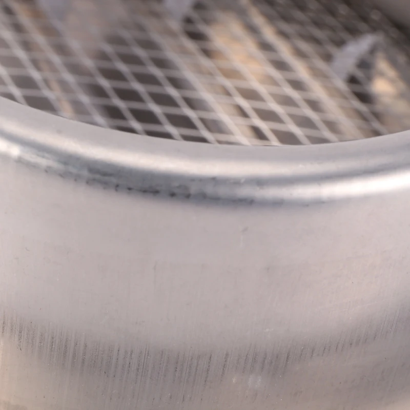 

100mm Stainless Steel Round Circle Air Vent Grille Ducting Ventilation Cover