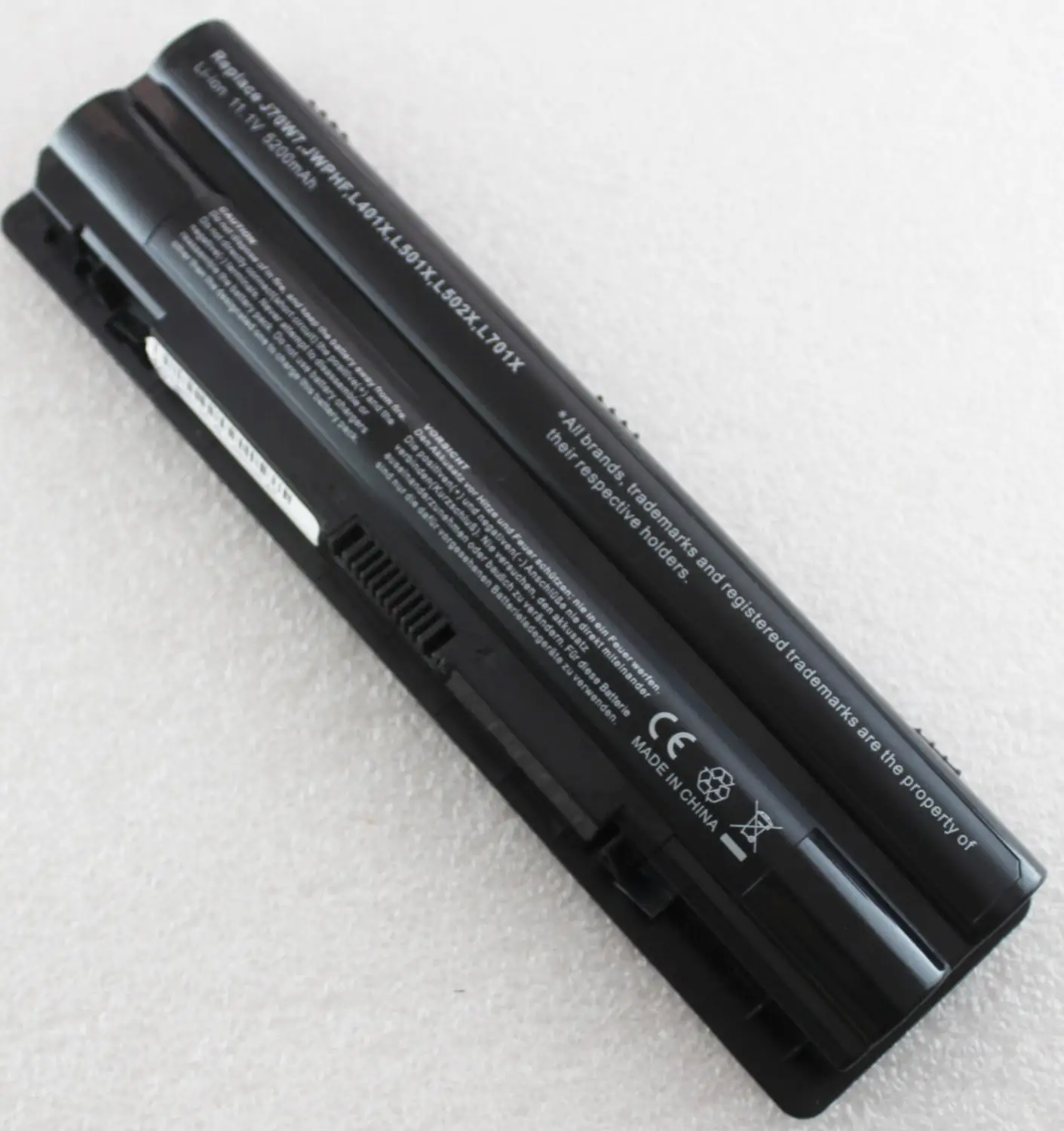 Аккумулятор для ноутбука Dell XPS 14 15 17 L401X L501X L502X L701X L702X J70W7 JWPHF 8PGNG 312-1123 R4CN5 P12G P11F P09E001