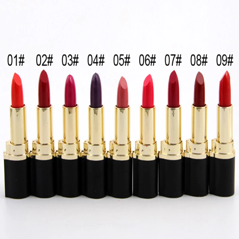 MISS ROSE полностью матовая черная помада 24 в прочный водонепроницаемый стойкий