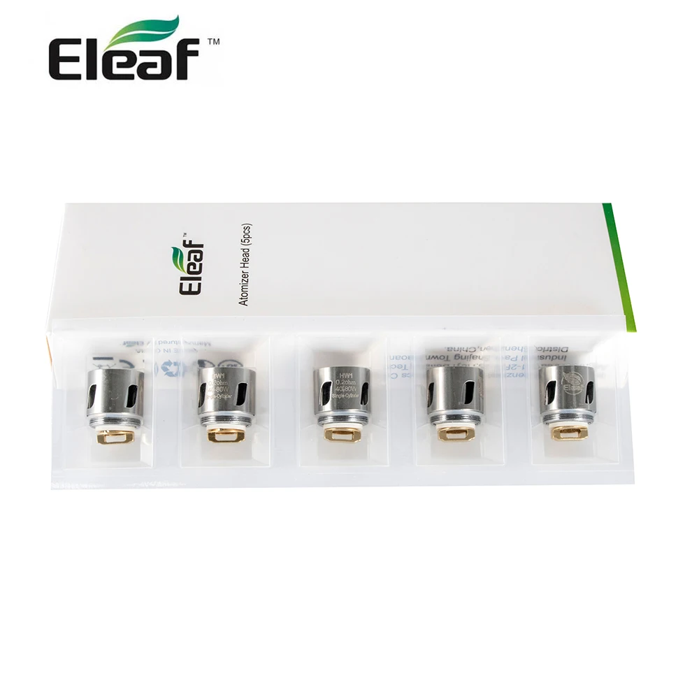 

Original Eleaf HW4 Quad-Cylinder 0.3ohm Head Replacement Coil for Ello / Ello Mini / Ello Mini XL Tank Electronic Cigarette