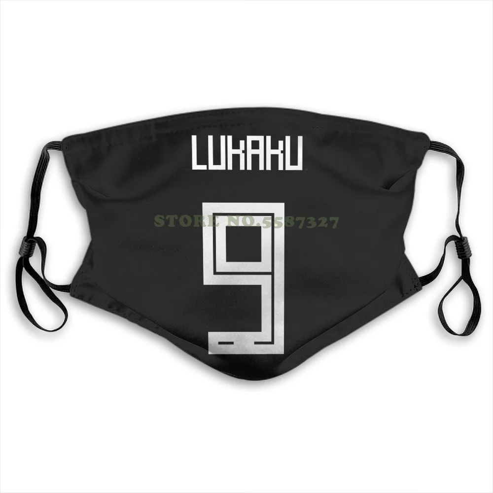 

Новинка, белые летние маски для футбола Lukaku с символикой чемпионата мира по России, 10 цветов, Лидер продаж