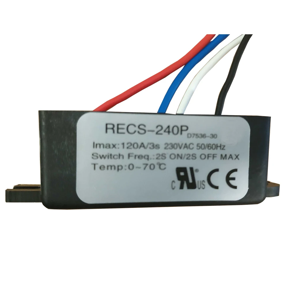 RECS-205P RECS-220P RECS-240P 30A 60A 120A Electronic Centrifugal Switch Intelligent Single-phase Motor Starter Switches Parts |