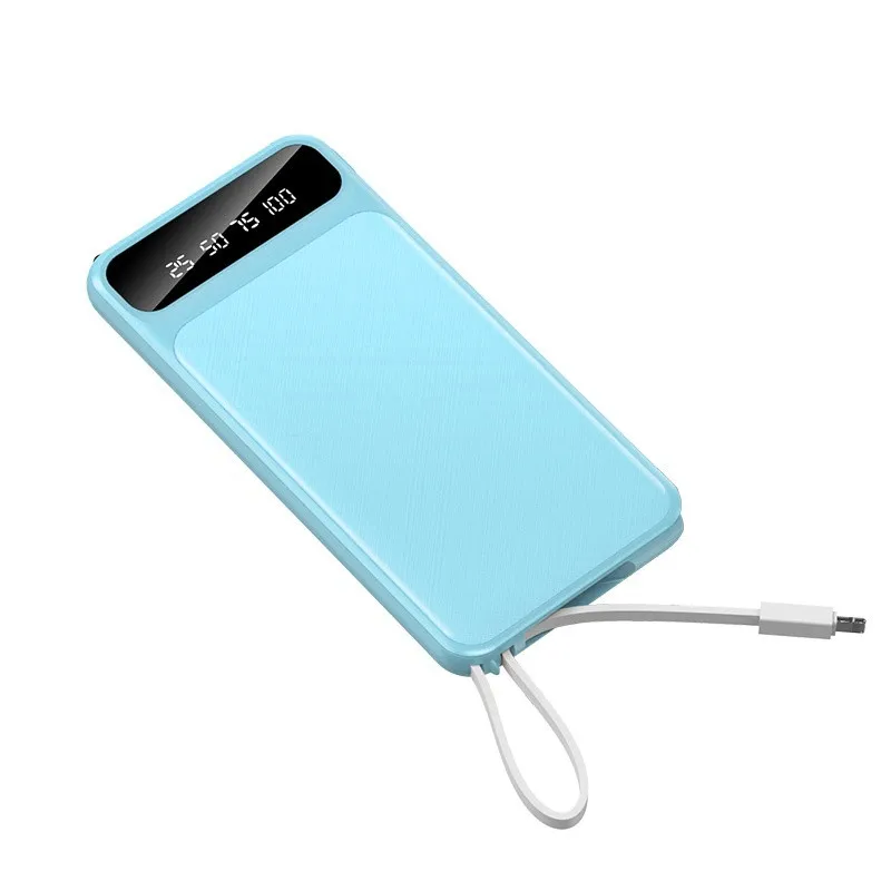 30000mAh большой Ёмкость мобильный Мощность Портативный быстро Зарядное устройство