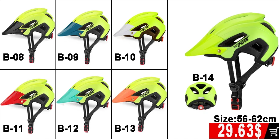 BATFOX, велосипедный шлем для мужчин и женщин, дорожный горный MTB шлем, ультралегкий цельный велосипедный шлем Casco Ciclismo