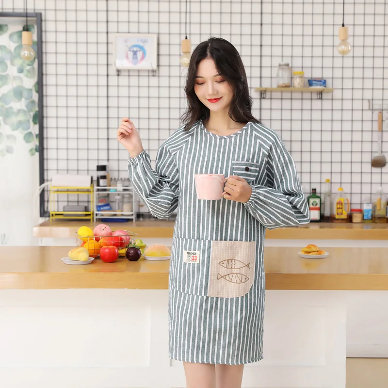 

kitchen Aprons For Woman Men Chef Work Apron For Grill Restaurant Bar Shop Cafes Beauty Nails Studios Uniform