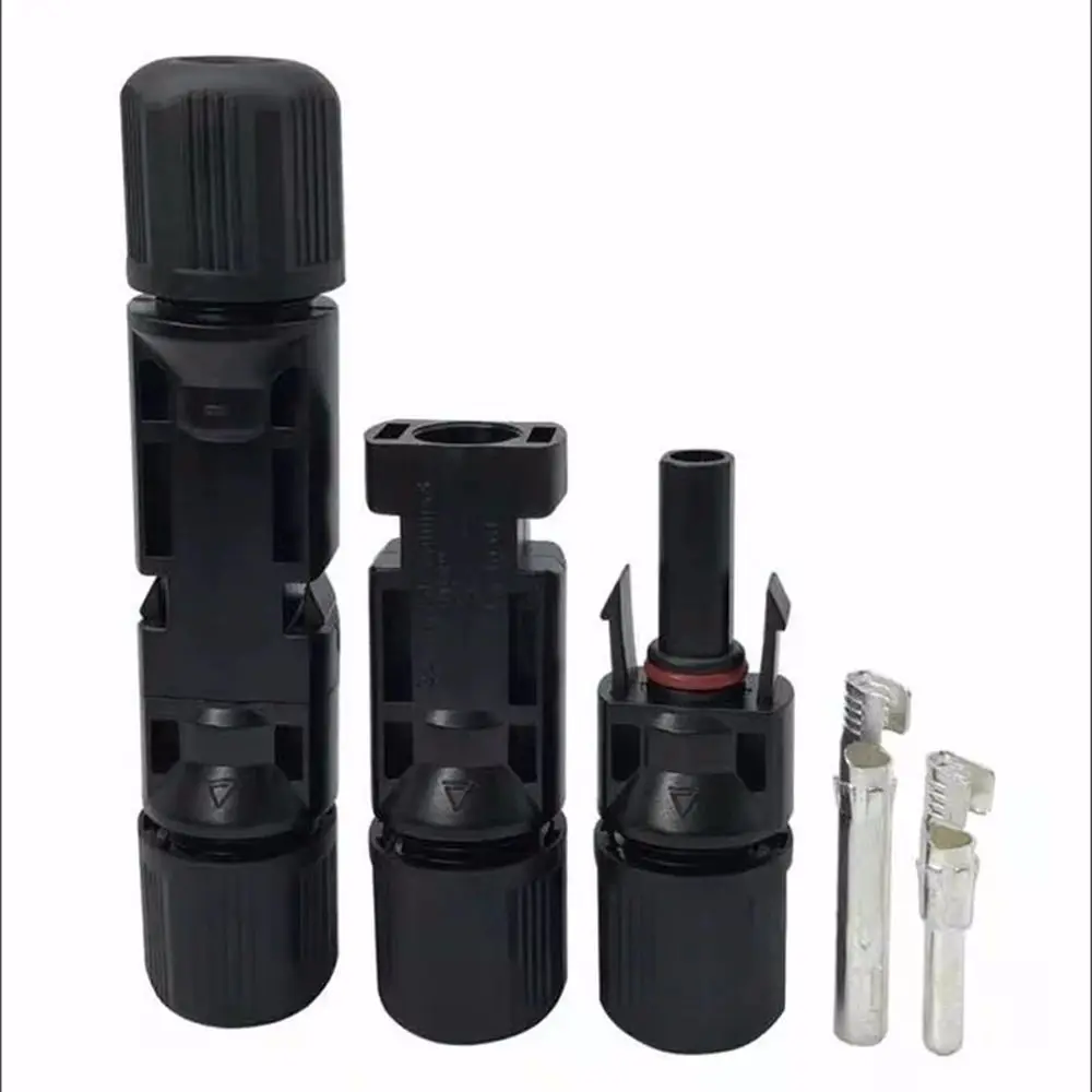 

mc4 Photovoltaic Connector IP67 Waterproof Connector Solar Panel Connector Male And Female Connector Quick Plug