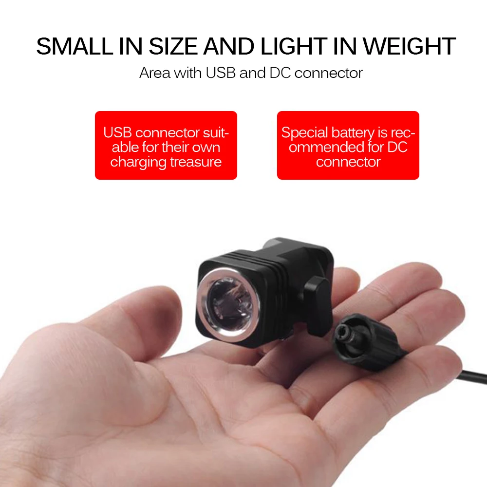 

Bike Bicycle Light USB Rechargeable Light Mountain Bike Headlight With Phone Stand Multifunction MTB Flashlight Bike Accessories