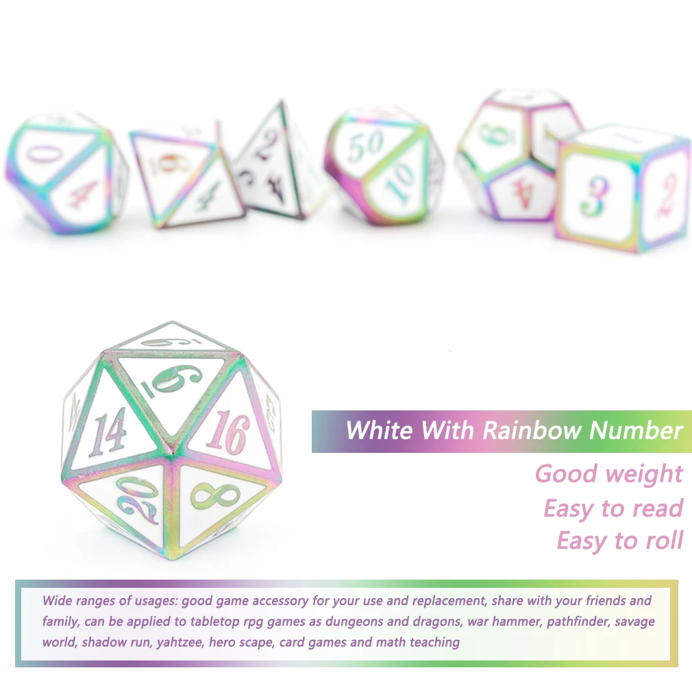 Chengshuo Φ металлическая деталь для любителей игр. Радужный цвет подходит различных