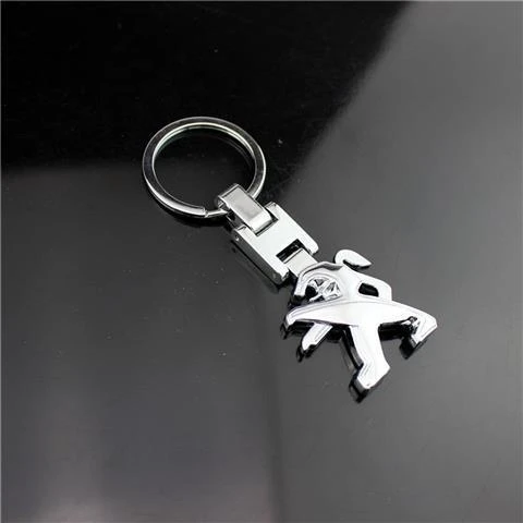 Модный 3d-брелок для ключей Peugeot из металлического сплава аксессуар 4 S 1 шт. |