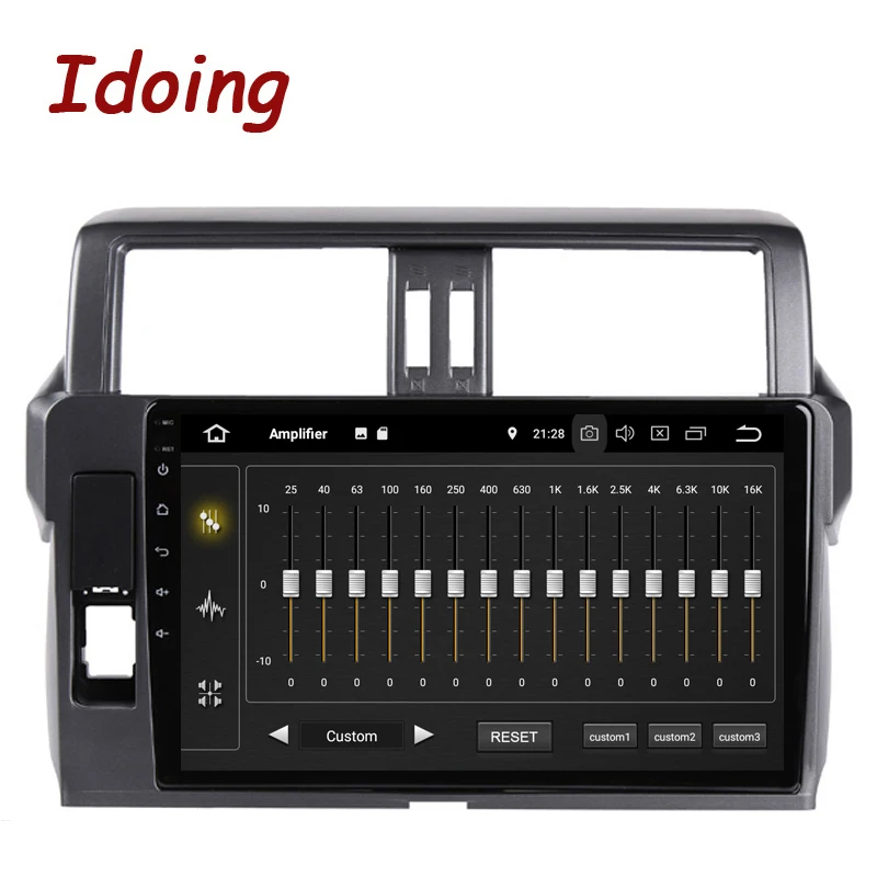 

Idoing 10.2"Android 10 For Toyota-Land Cruiser Prado 150 2013-2017 Car Radio Multimedia Video Player Navigation GPS No 2din DVD