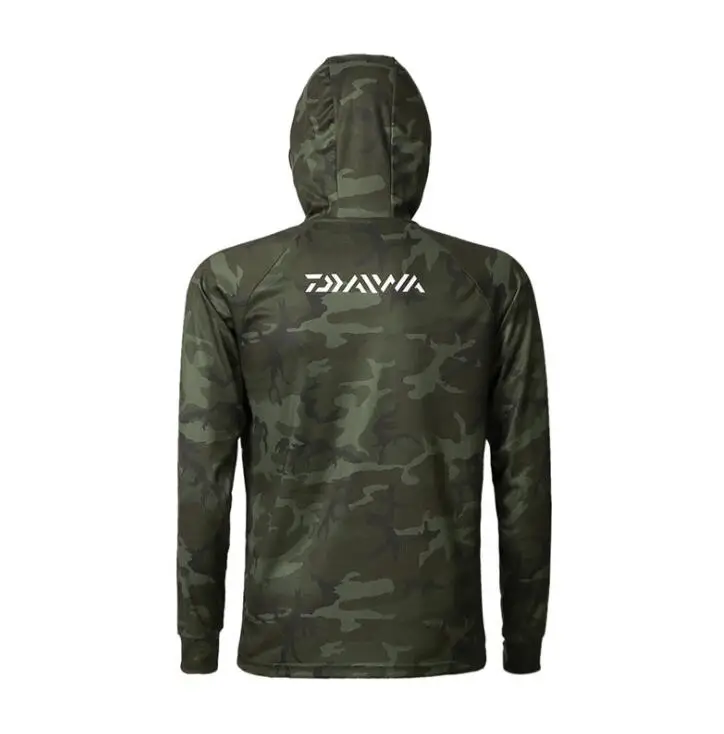 

DAIWA Shirt Fishing Clothing Professional Fishing Shirts Long Sleeve Bamboo Fiber UPF 50+ Breathable Quick Dry Fishing Clothes