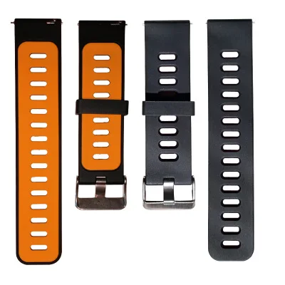 7 Спортивный ремешок для Huami Amazfit Pace Stratos 3 2 2S Аксессуары для умных часов Силиконовый Браслет ремешок для Amazfit GTR 47 мм ремешок - Цвет: 7