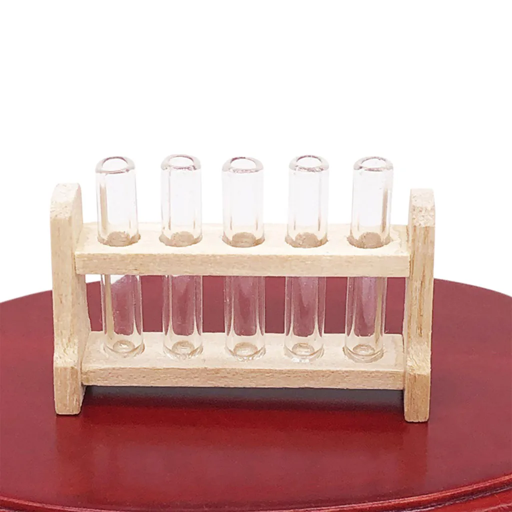 1/12 кукольный домик Миниатюрный лабораторный пробирка набор для гостиной Декор