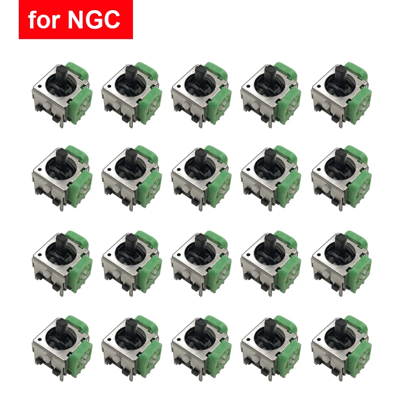 

100Pcs Replacement 3d Analog Joystick Thumb Stick for Nintendo NGC for gamecube Controller Repair Parts