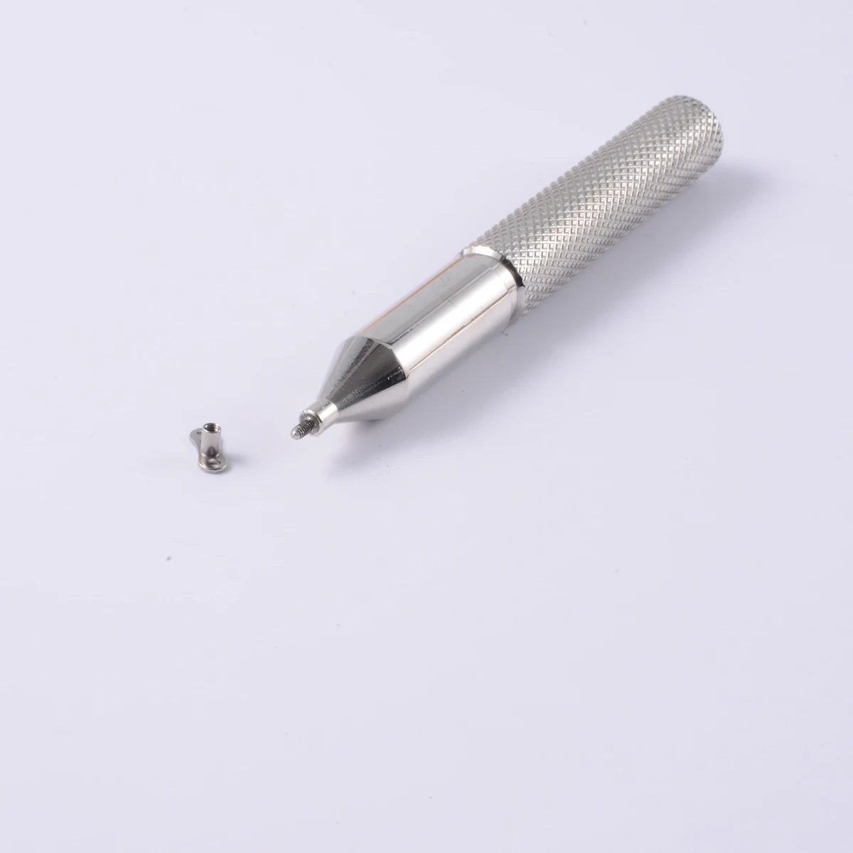 1Pc Steel Professional Premier Grip Dermal Anchor Insertion Taper Holding Tool for 16g Internally Threaded Body Piercing Jewelry images - 6