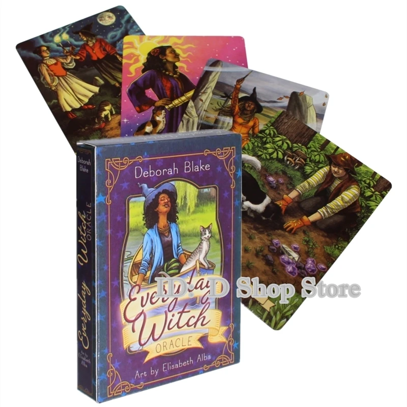 Повседневные колдуньи oracle карты Таро палуба английский чтение Fate настольная