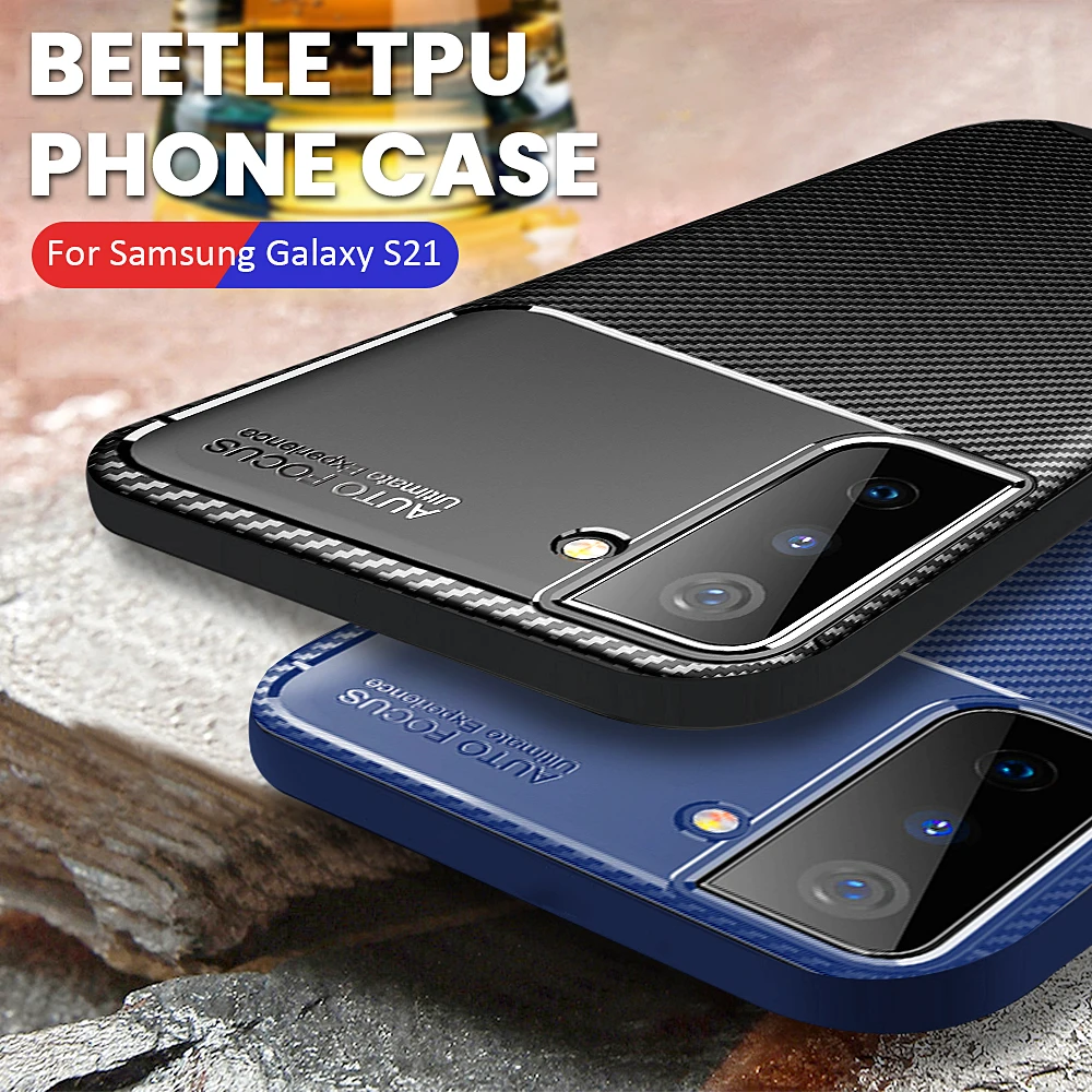 

Back Cover For Galaxy A 12 32 42 52 72 F62 M62 Ultra-Thin Case For Samsung Galaxy S 21 20 Plus Ultra FE Beetle Series Protector