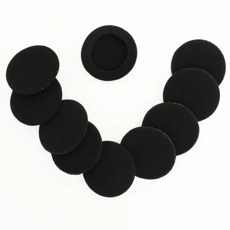 

Portable Foam Ear Pads Thicken Sponge Replacement For Headphones 35MM 40MM 45MM 50MM 55MM 60MM 65MM Protection
