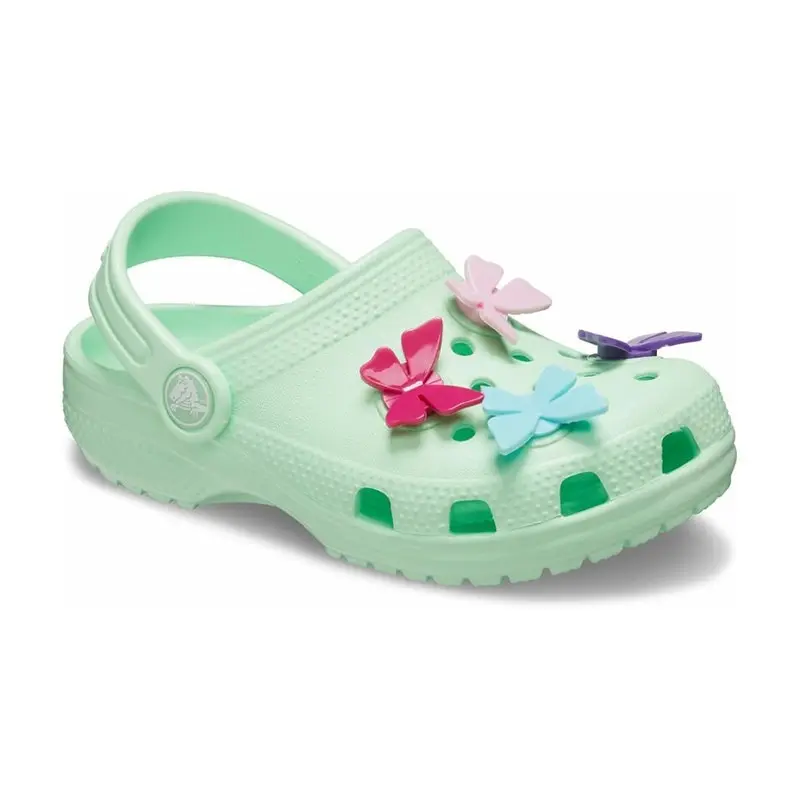CROCS Classic Butterfly Charm Clg PS KIDS|Мюли и сабо| |