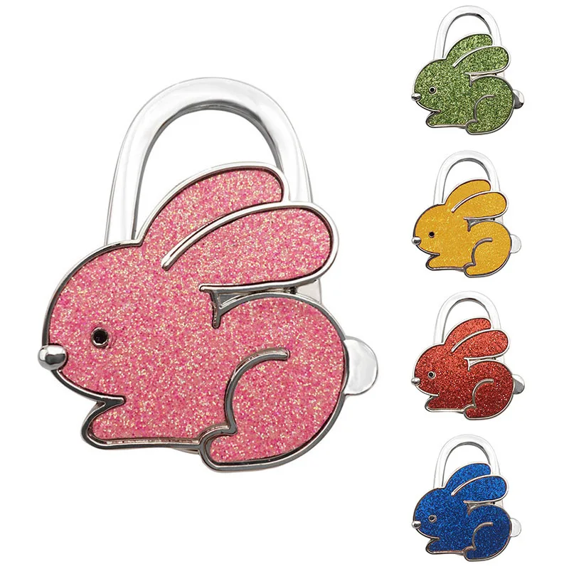 Переносной крючок для сумок складной стол сумка в форме кролика кошелек