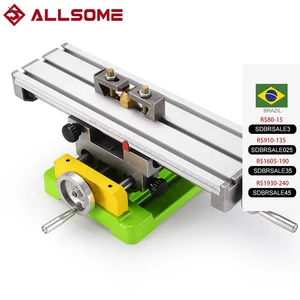 ALLSOME MINIQ BG6350 многофункциональная дрель, тиски, приспособление, рабочий стол, мини прецизионный фрезерный станок, Рабочий стол