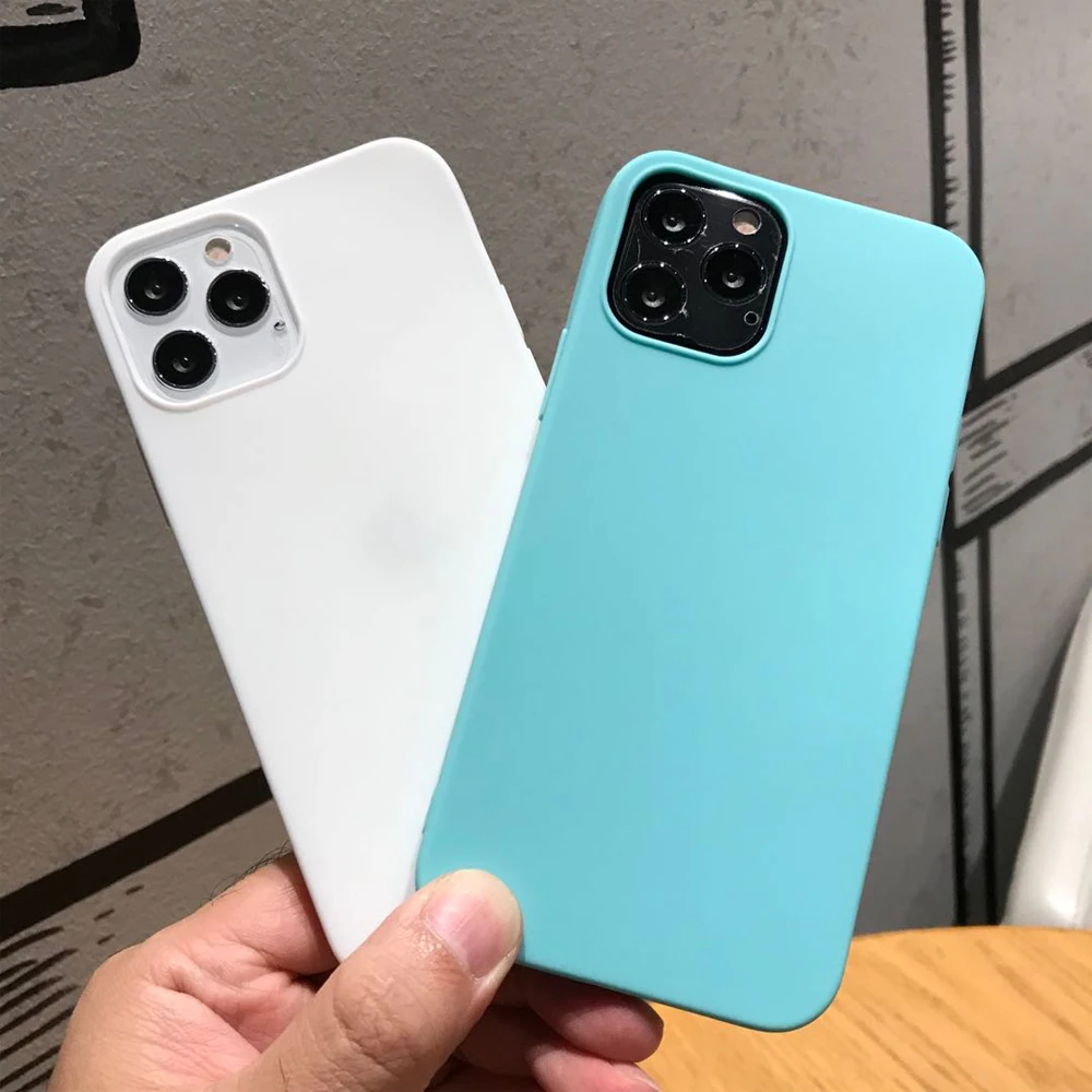 Ultra Thin Silicone TPU Cover Candy Phone Case For OPPO A53s A33 A32 A31 A53 A35 A54 A52 A12 A12e A11 A15 A15s | Мобильные телефоны